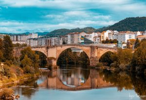Parking para peregrinos en Sarria
